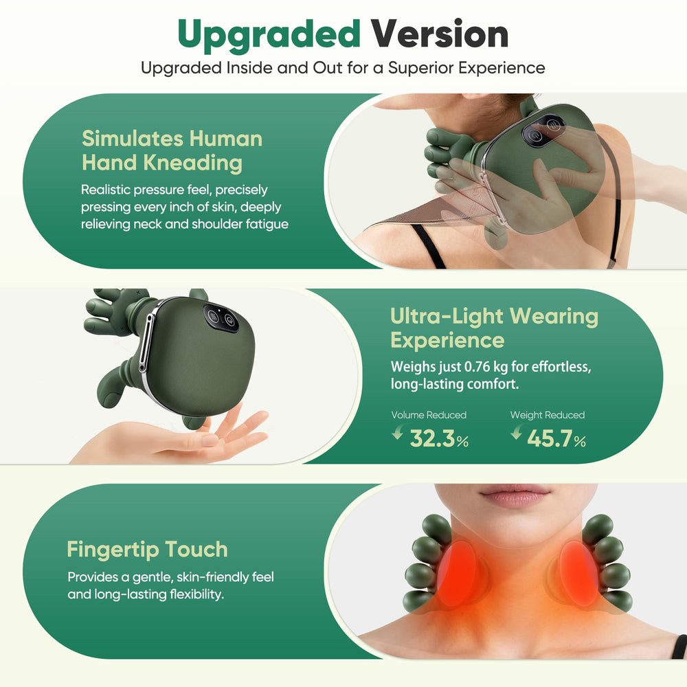 KAXLIDEN ergonomic neck design aligns with natural curves