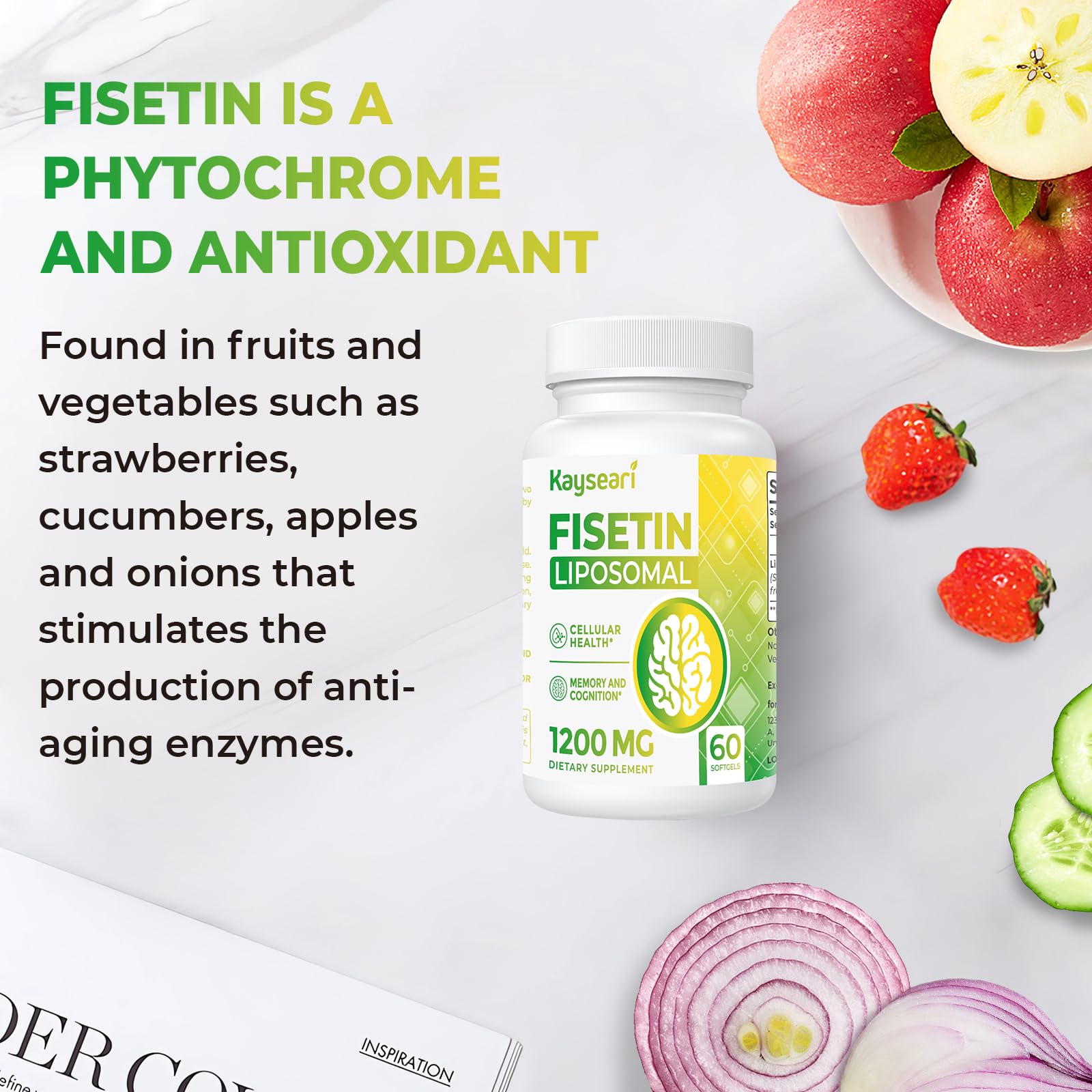 Kayseari Fisetin berry-origin image illustrating natural antioxidant sources