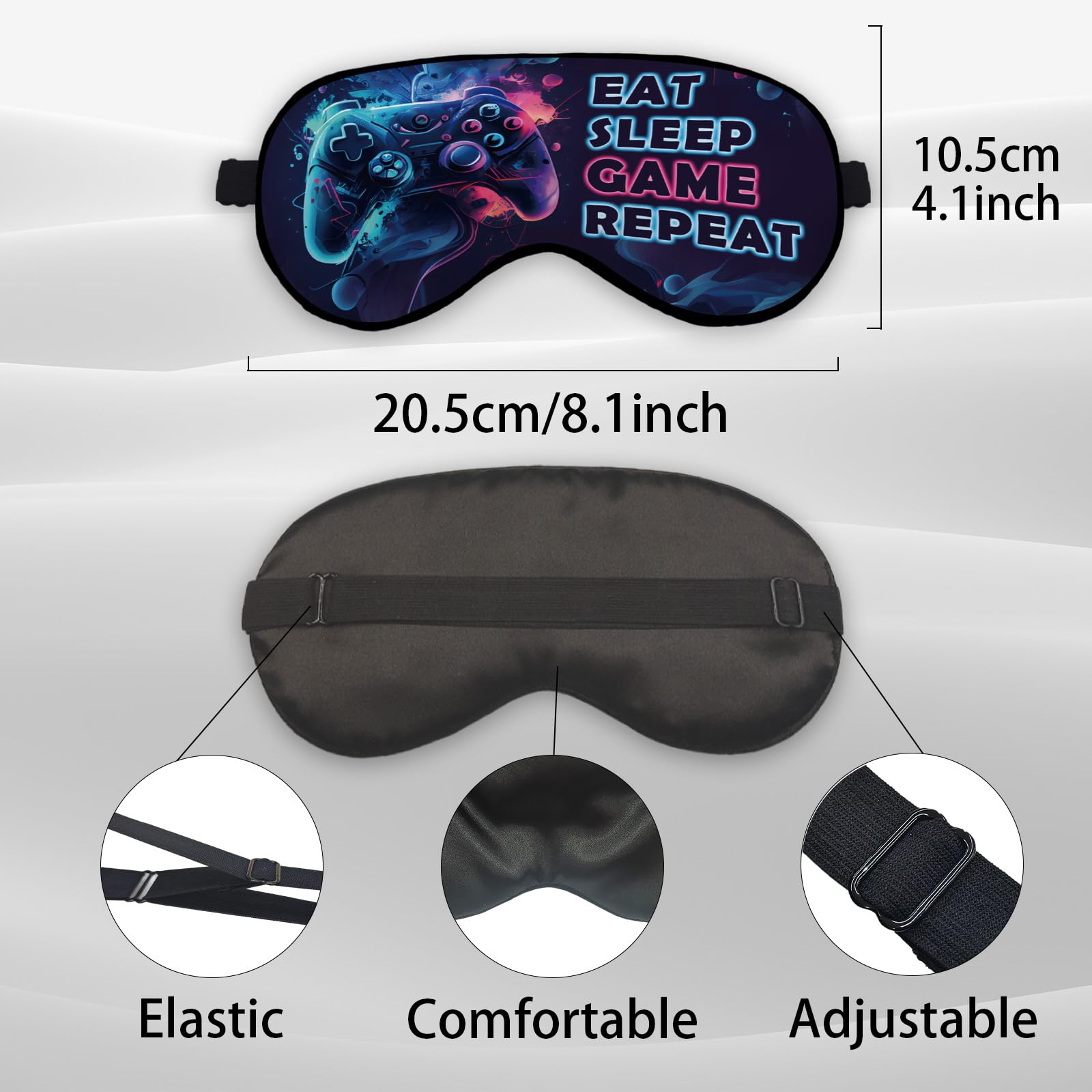 kdqua plane travel eye mask blocks light for quick doze.