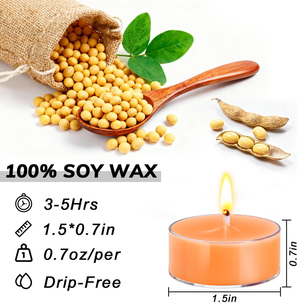 KEARLGMBH 4-hour soy wax burn delivers steady fragrance