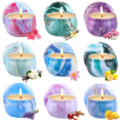 KEARLGMBH Scented Candles Gift Set in an elegant box enhances home decor.
