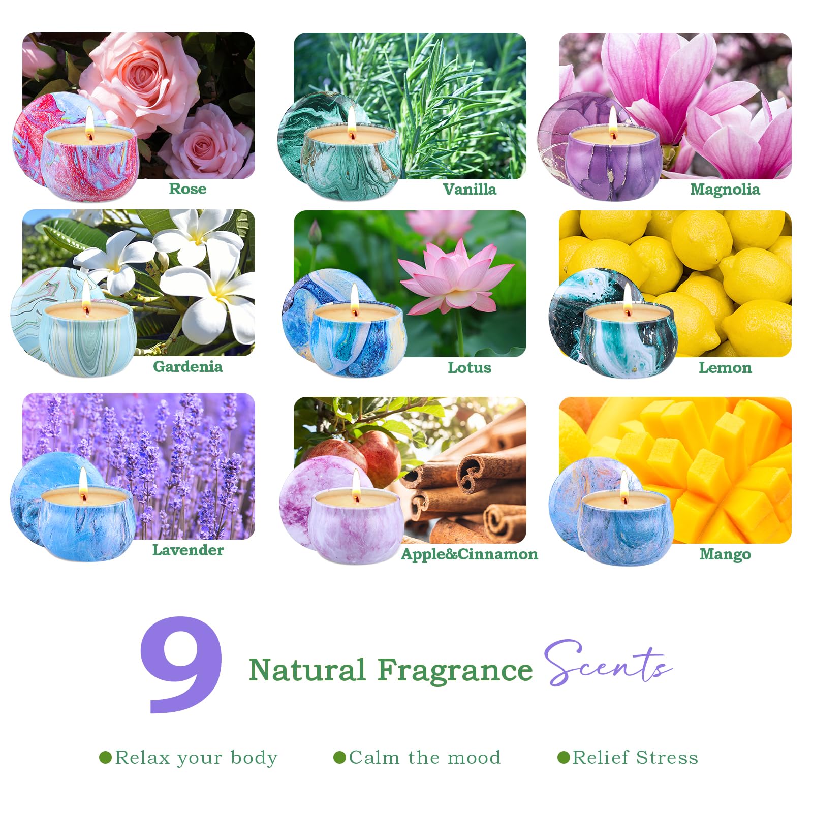 KEARLGMBH soy wax candles deliver a clean burn and calm ambiance.