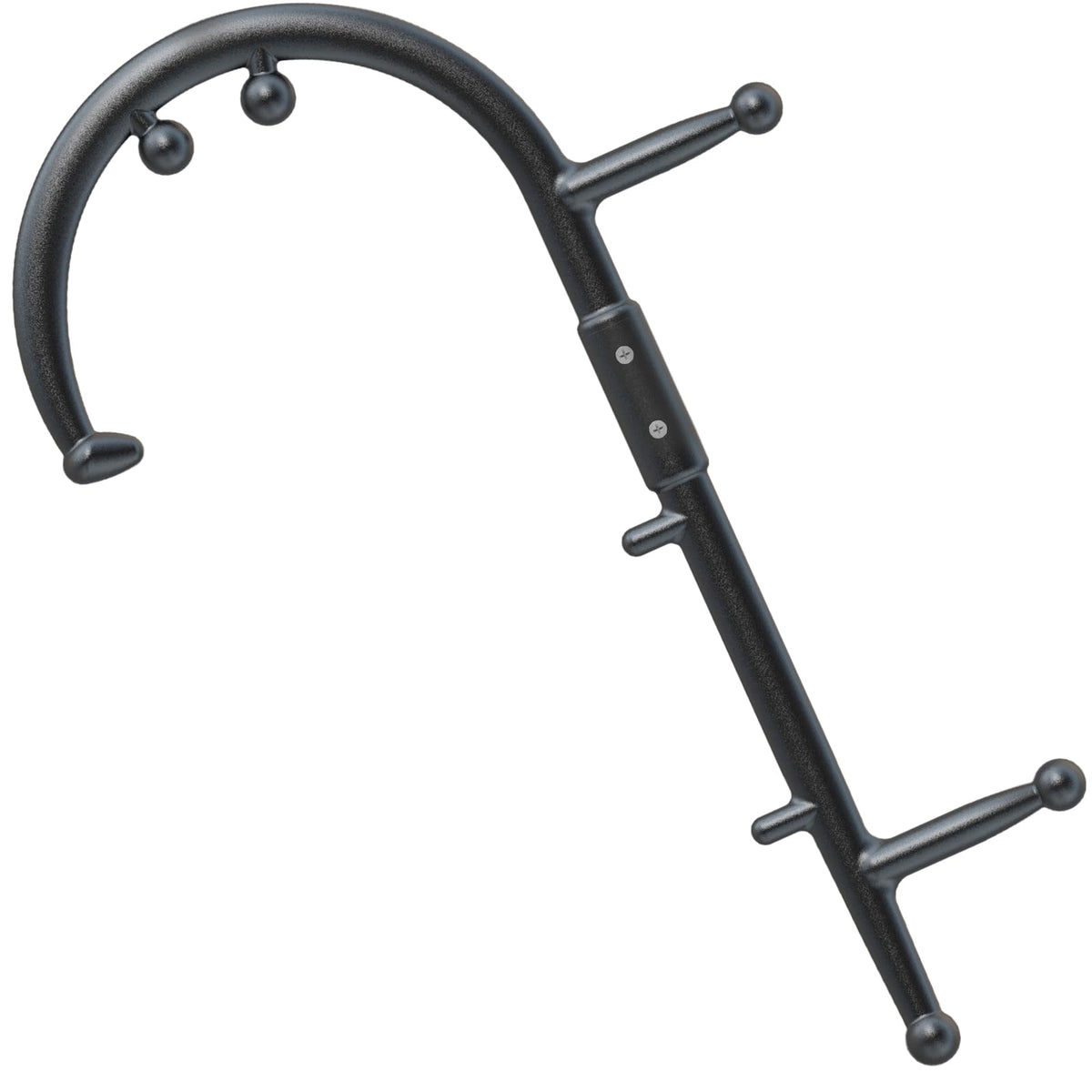 KEINE MARKE back-neck massager cane targets hard-to-reach knots for home relief.