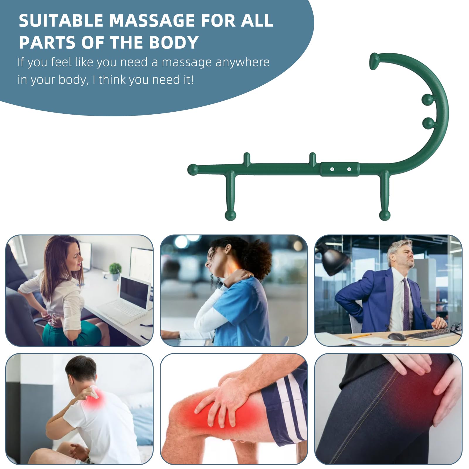 KEINE MARKE portable massage stick ideal for on the go relief