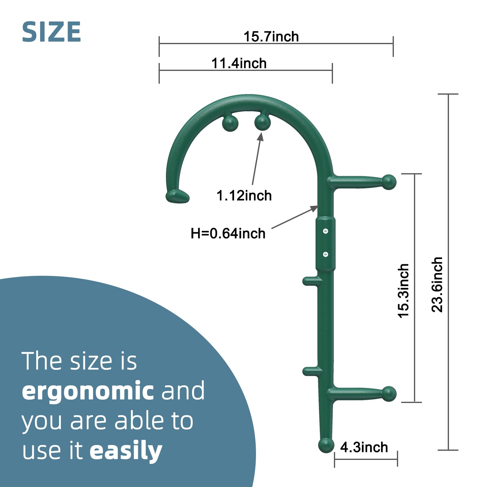 KEINE MARKE self massage hook aids self care routines and muscle relaxation