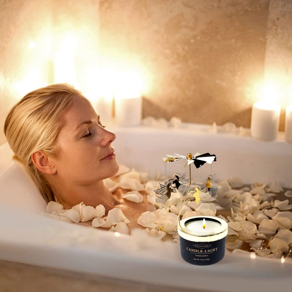 Kelly's Custom Candles stress relief gift idea for women.
