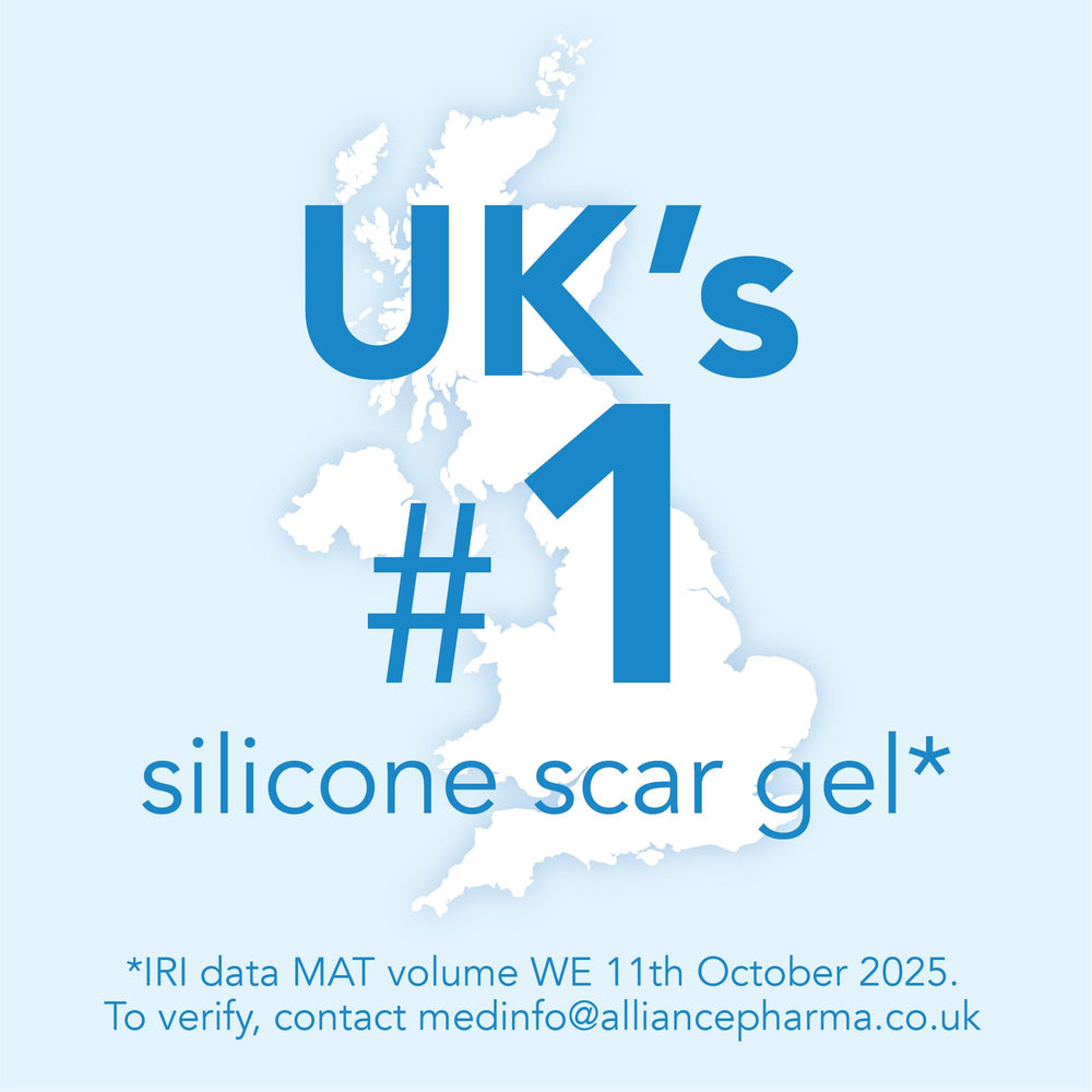 Kelo-Cote Gel 6g tube close-up, easy-to-apply silicone scar treatment.