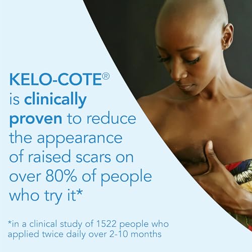 KELO-COTE Sinclair gel for scars tube label shows 0.53 oz size.