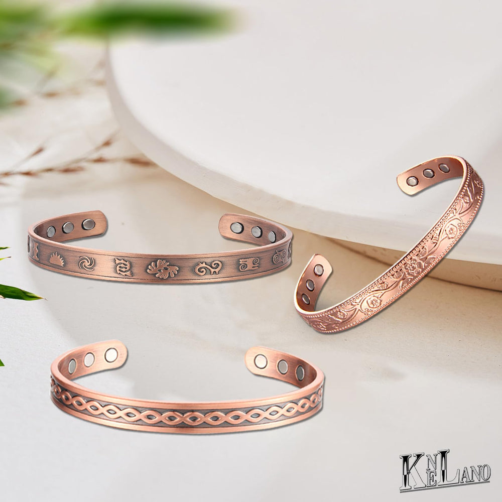 KENLANO magnetic bracelet versatile for work and casual wear