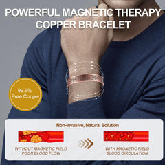 KENLANO copper bracelet packaging in elegant gift box ready for gifting.