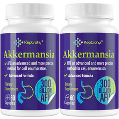 Keptrohy Akkermansia bottle pour promotes easy daily use for gut health.