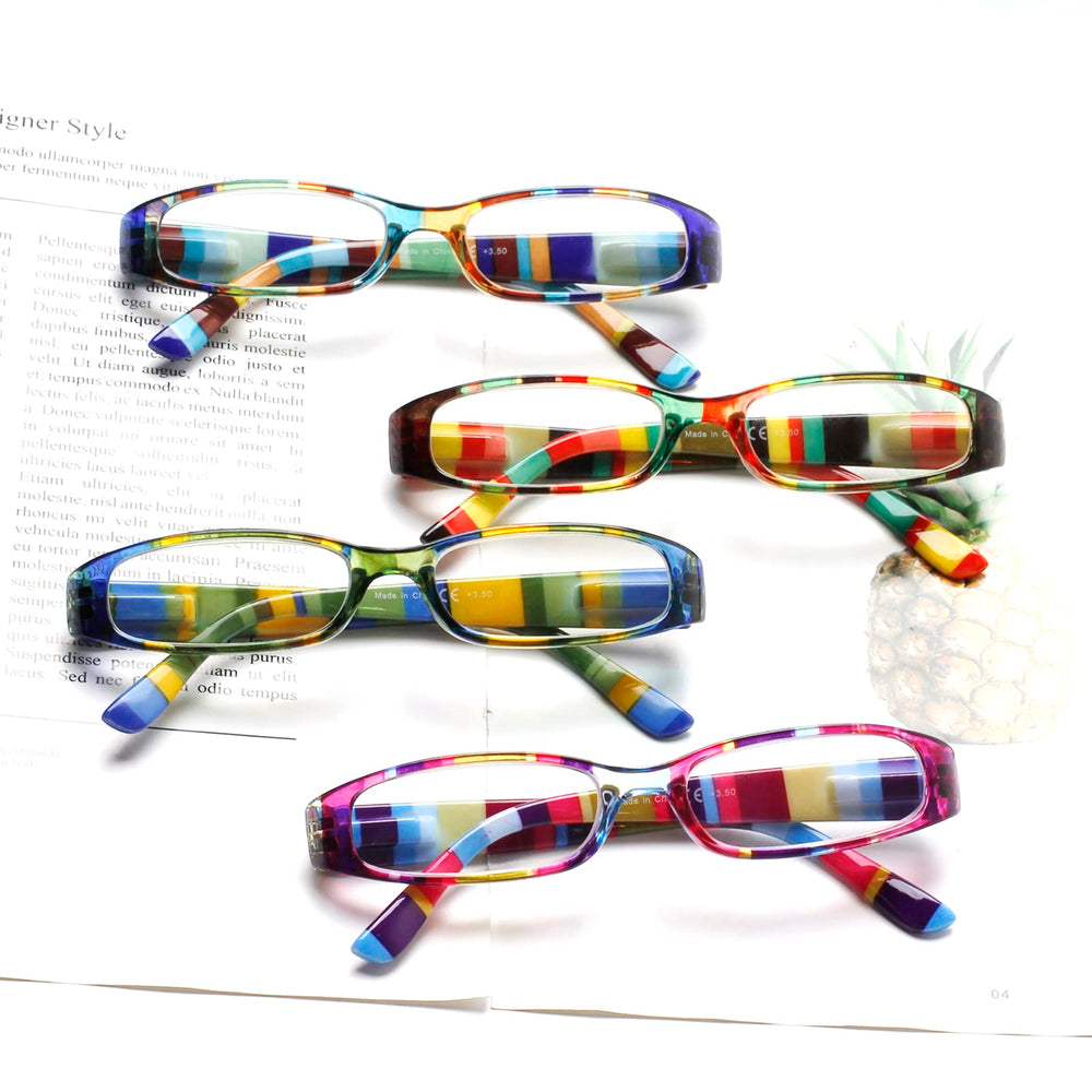 Kerecsen reading glasses for bedtime reading, relax with clear text.