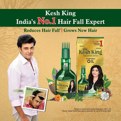KESH KING root comb enables deeper oil penetration during application.