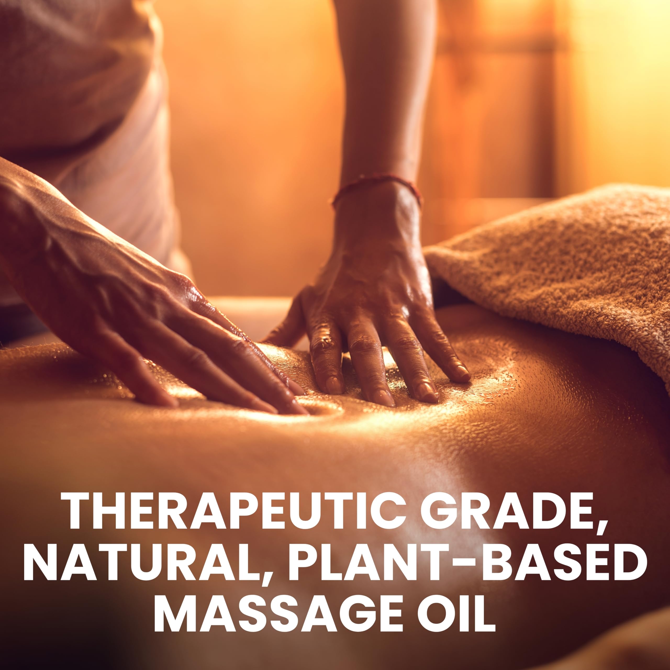 KESMEDIK Sore Muscle Massage Oil Swedish massage session with silky glide.