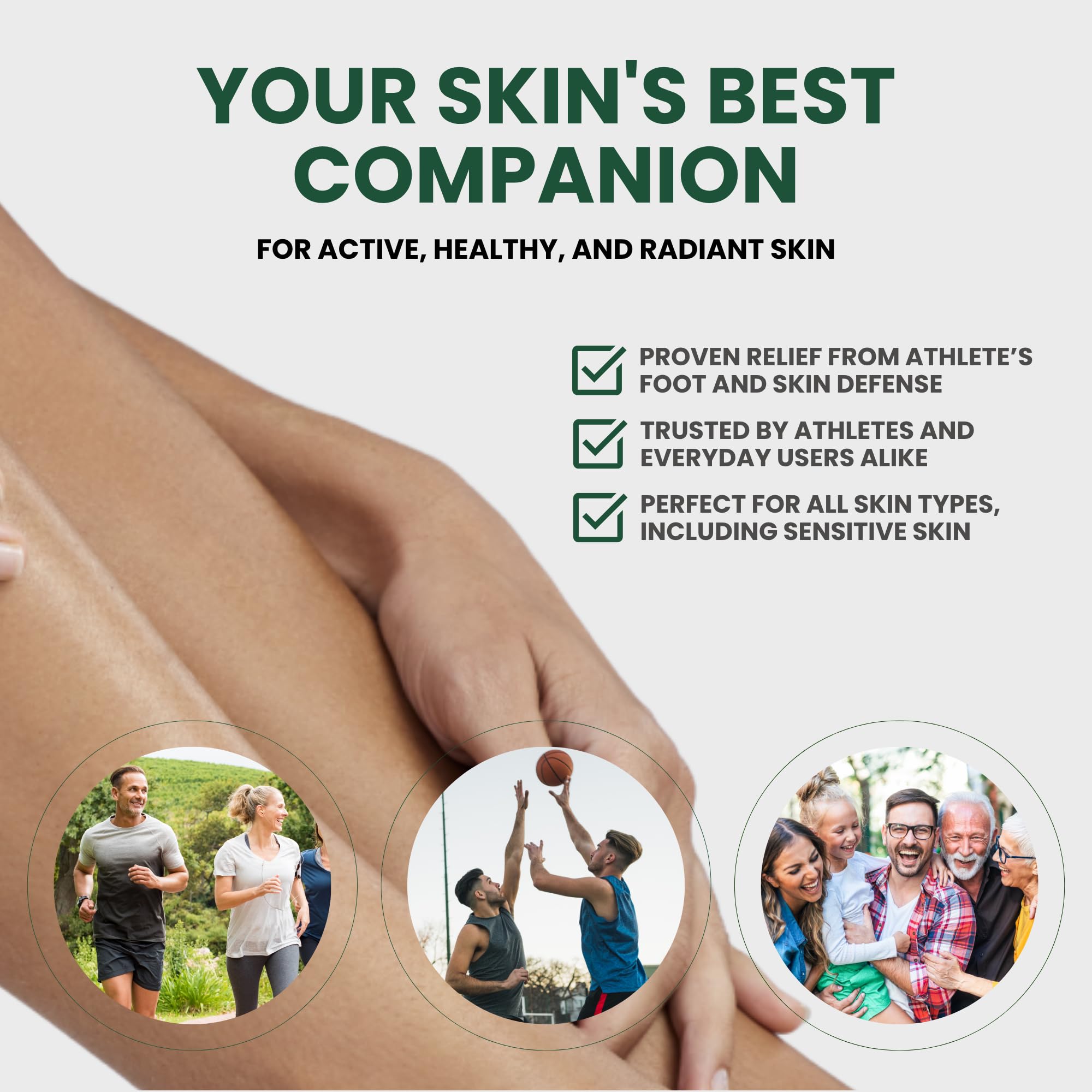Made in USA label on KESMEDIK Tea Tree Oil MaxTherapy Balm emphasizes quality.