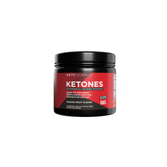 Keto Science Ketones Powder canister front view signaling metabolism support and quality