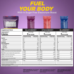 Keto Vitals Berry Electrolytes stickpack 03 supports cramp defense during workouts.