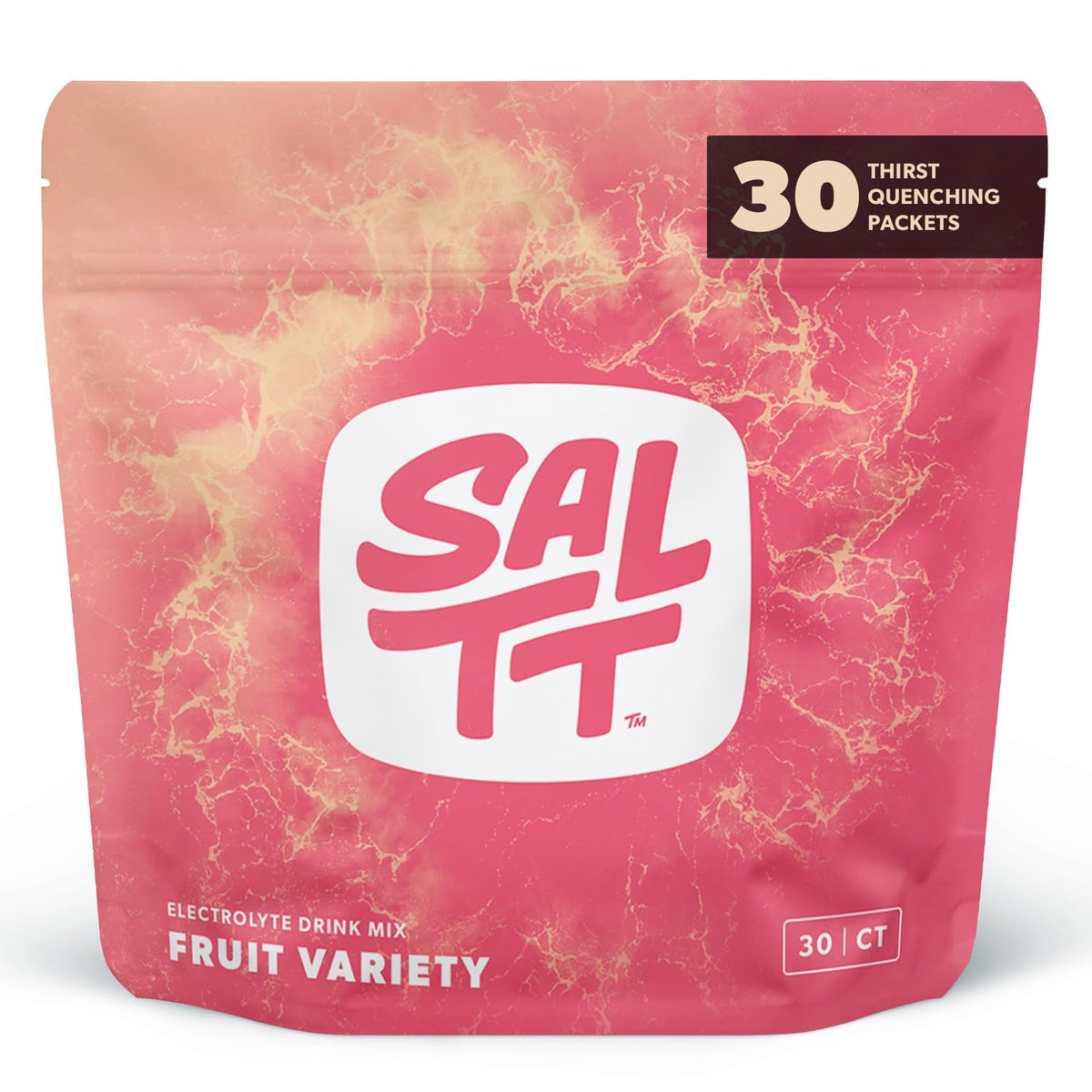 Keto Chow SALTT electrolyte variety pack front view for easy on-the-go hydration.