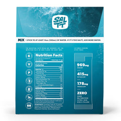 Keto Chow SALTT packaging front shows a clean sugar-free electrolyte option