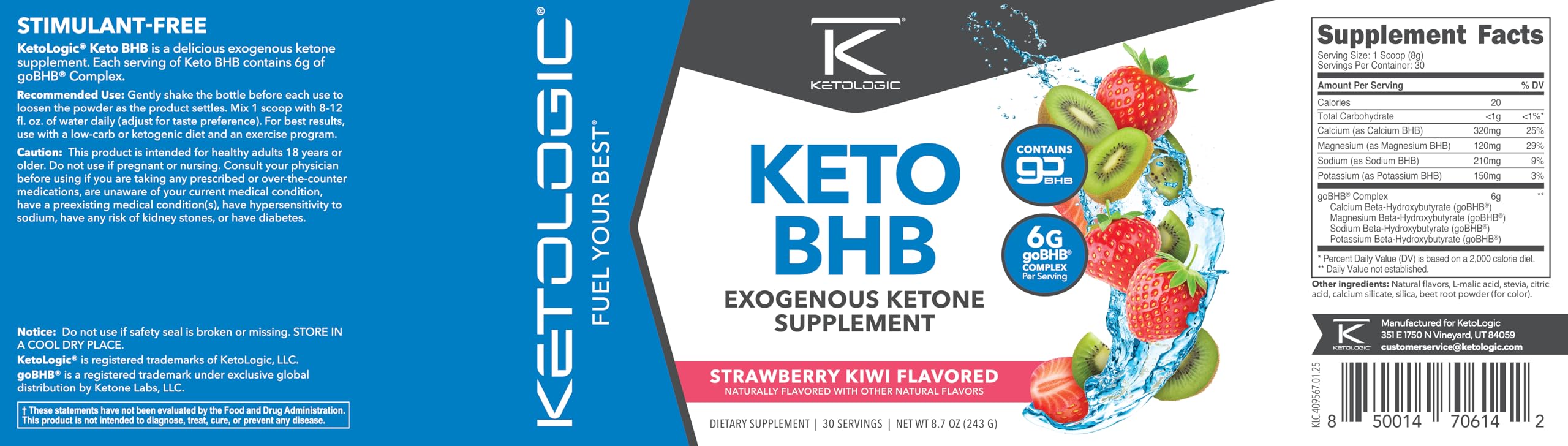 Ketologic Keto BHB morning routine setup envisions a simple daily ritual.