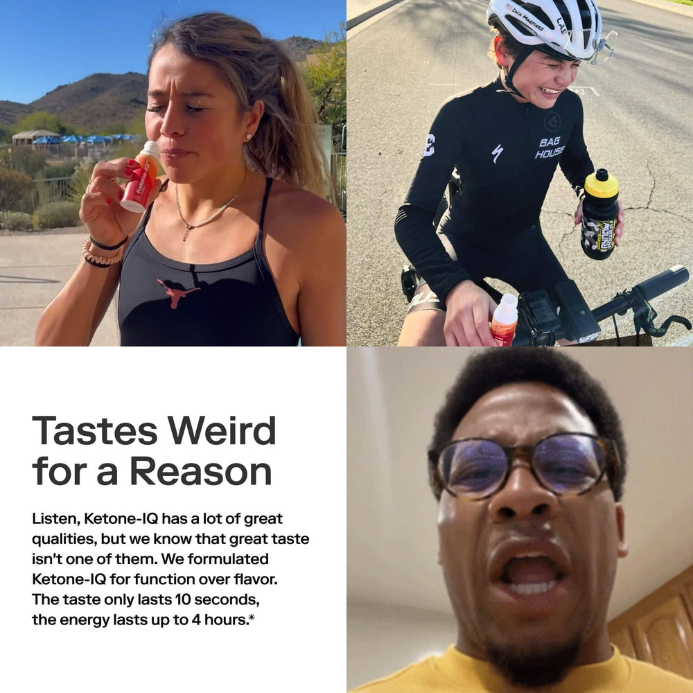 Ketone-IQ caffeine-free tag signals crash-free performance