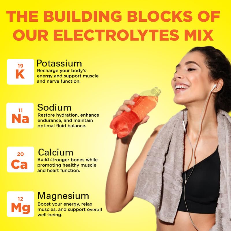 Keto Vitals Electrolytes bottle label shows a sugar-free formula for keto hydration.