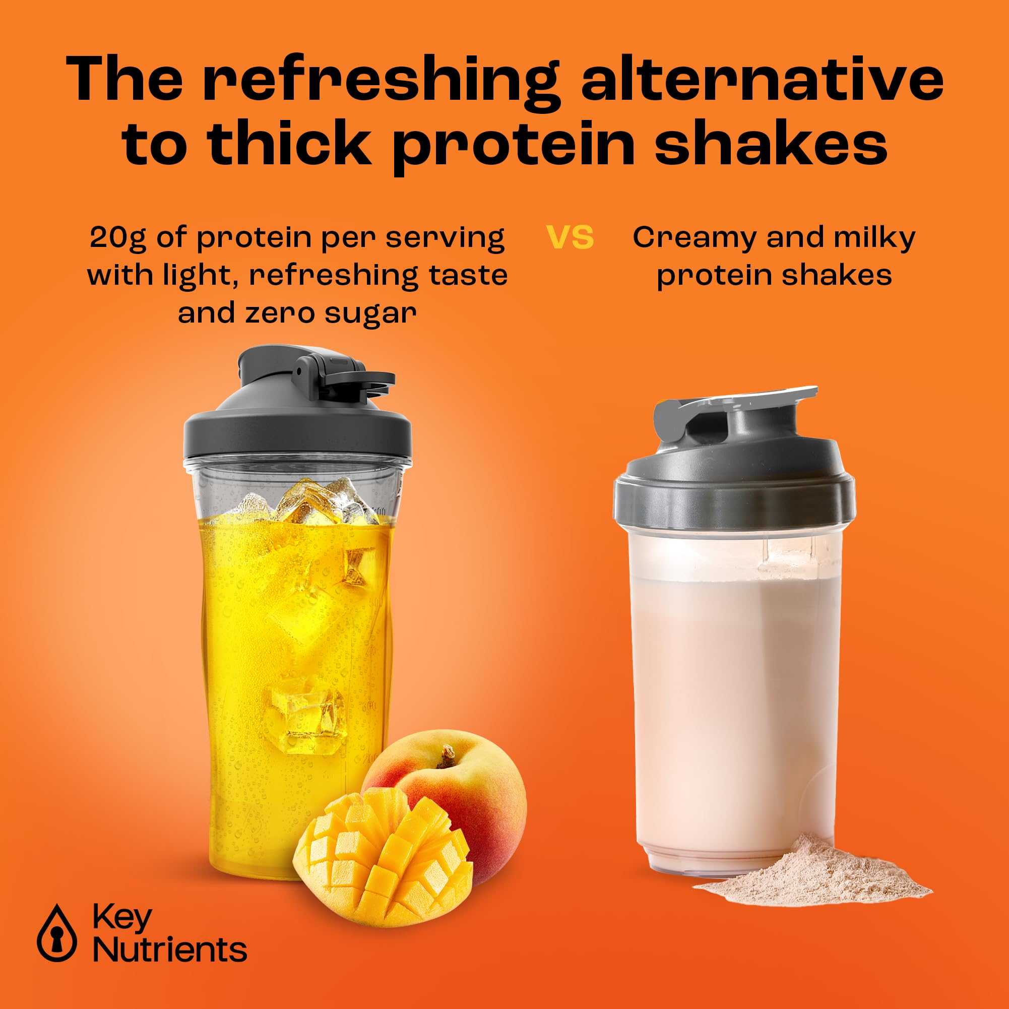 KEY NUTRIENTS 20-serving canister ready for extended hydration