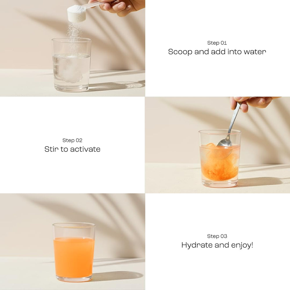KEY NUTRIENTS bottle with serving ready for gym or travel.