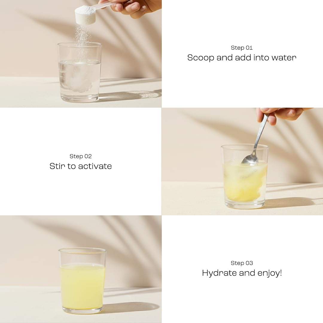 KEY NUTRIENTS no-sugar formula presentation emphasizes calories-free hydration option