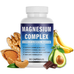 KFUKFU Magnesium Complex bottle with 8 forms supports daily energy and calm