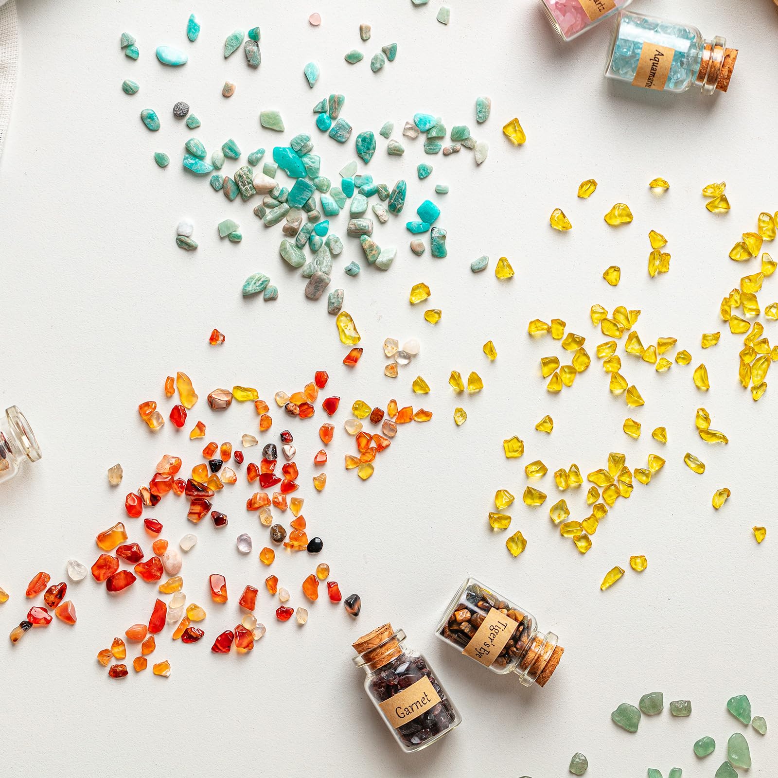 KHOCOEE green aventurine bottles support balanced decisions and luck.