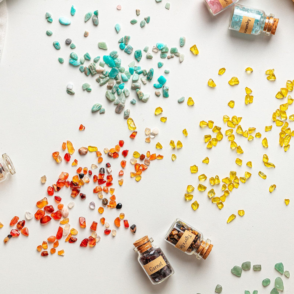 KHOCOEE green aventurine bottles support balanced decisions and luck.