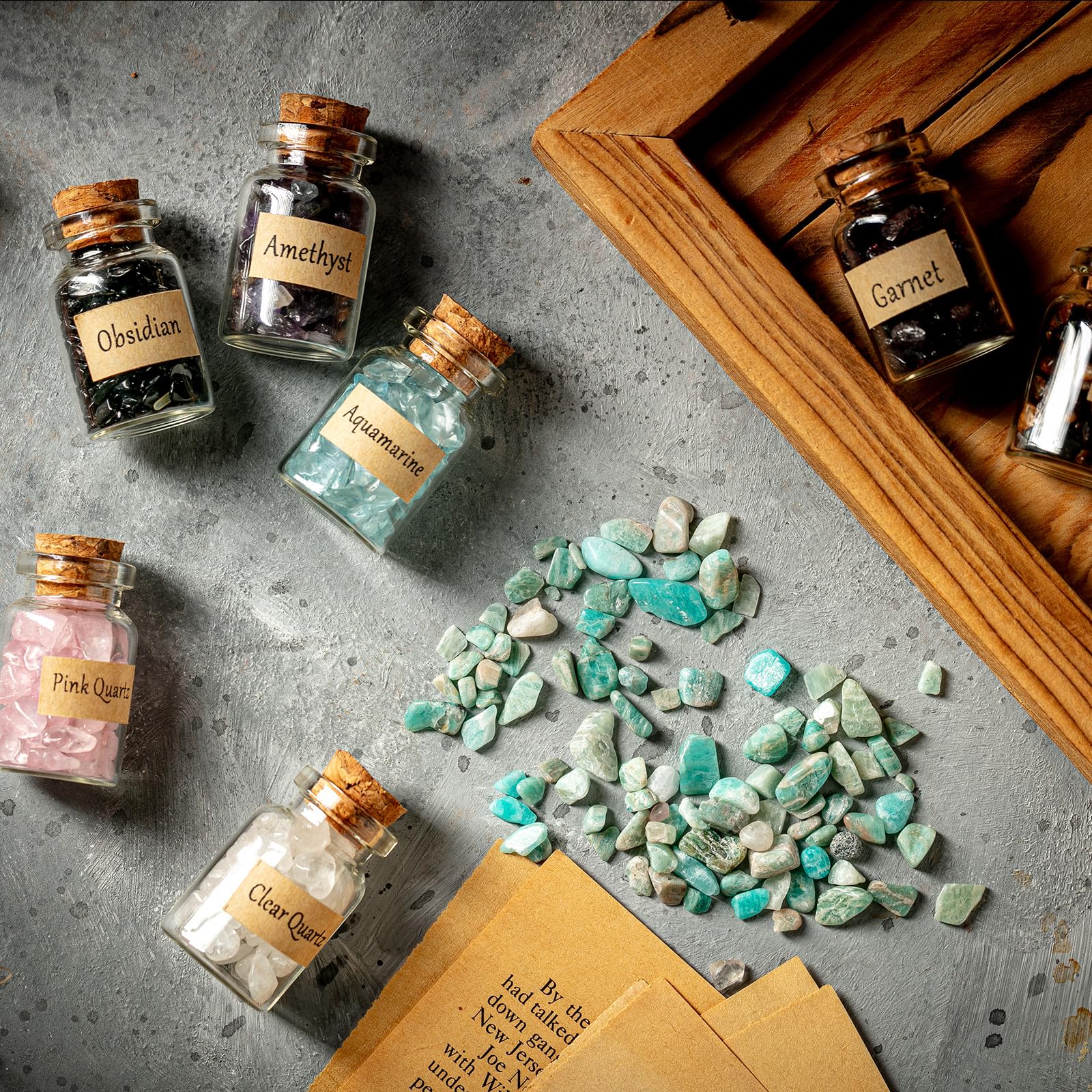 KHOCOEE tiger's eye bottles ground energy and offer protection.