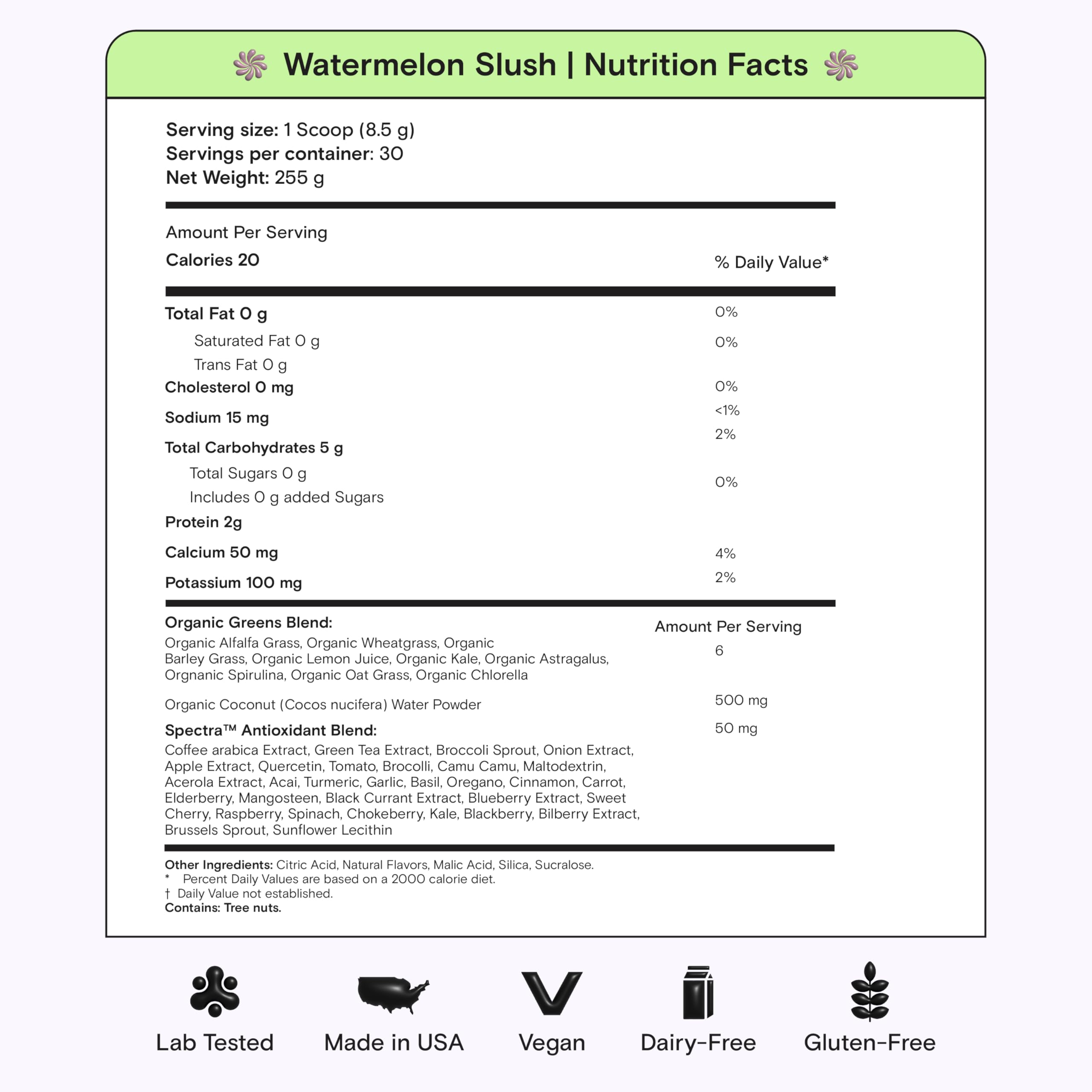 Kiala Nutrition Super Greens shaker shows easy blending in water.