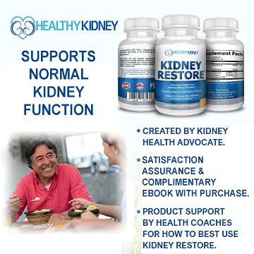 Kidney Restore eBook guide image representing educational resources for kidney-friendly routines.