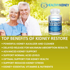 Kidney Restore probiotic microorganisms image illustrating gut-kidney synergy.