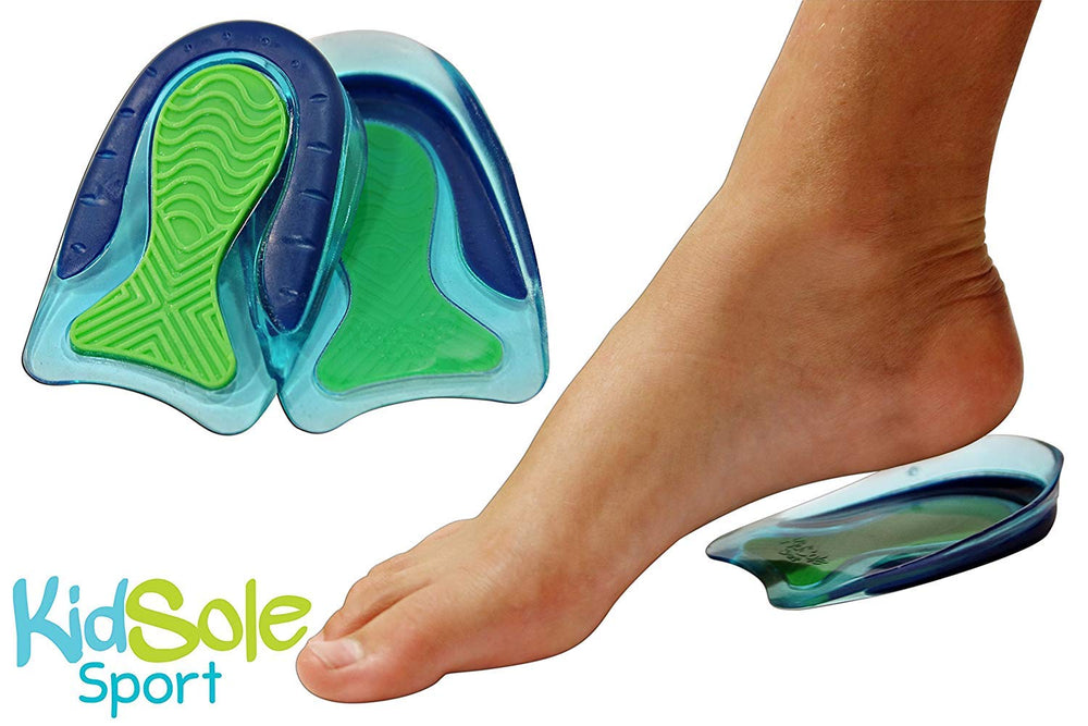 KidSole sport-traction-heel-cups closeup of heel pad.