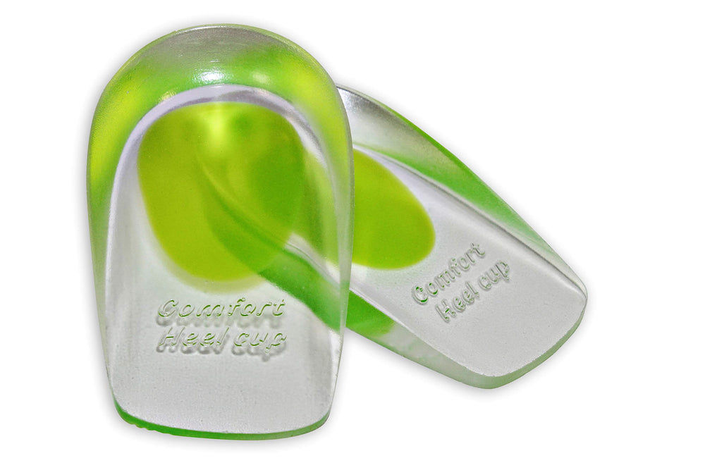 KidSole heel cups measuring 10 cm by 6 cm for kids.