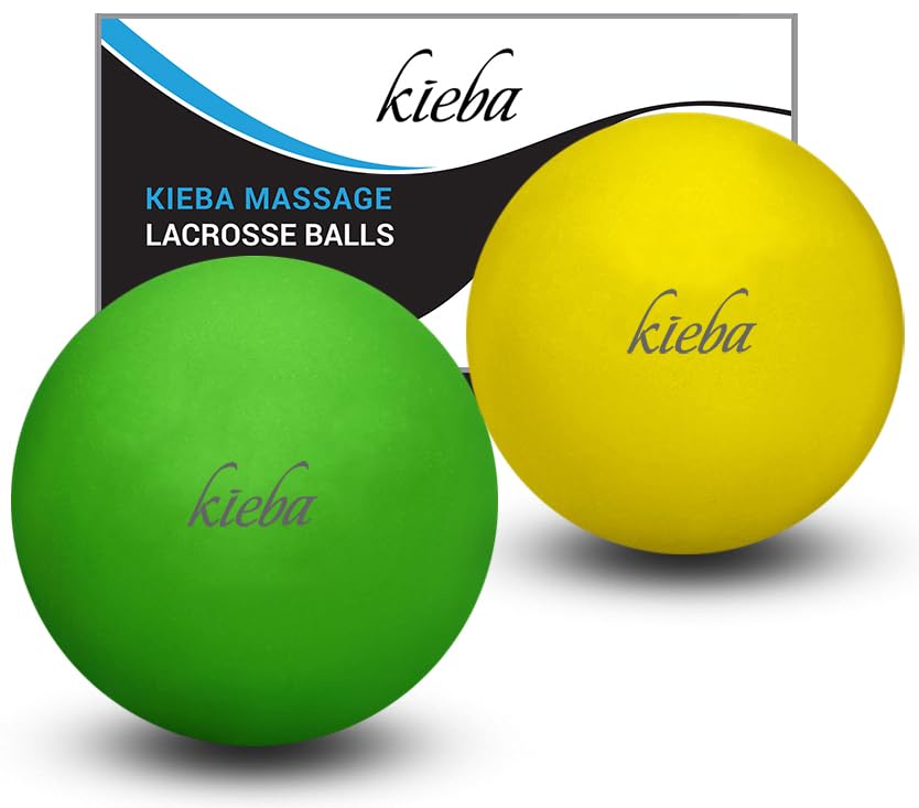 Kieba Massage Lacrosse Balls front view for targeted self massage