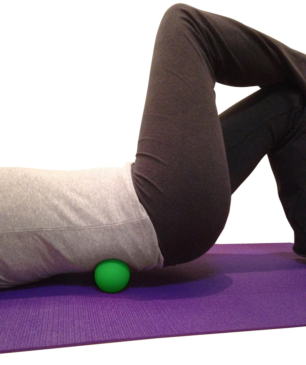 Kieba Massage Lacrosse Balls side view highlighting compact design and grip