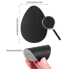 Kifmurase adhesive-backed pad adheres firmly to the sole for reliable traction.