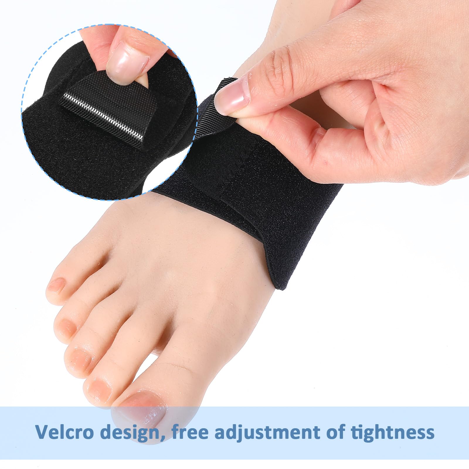 Kifmurase arch-support sleeve daily activity use case improves arch alignment.