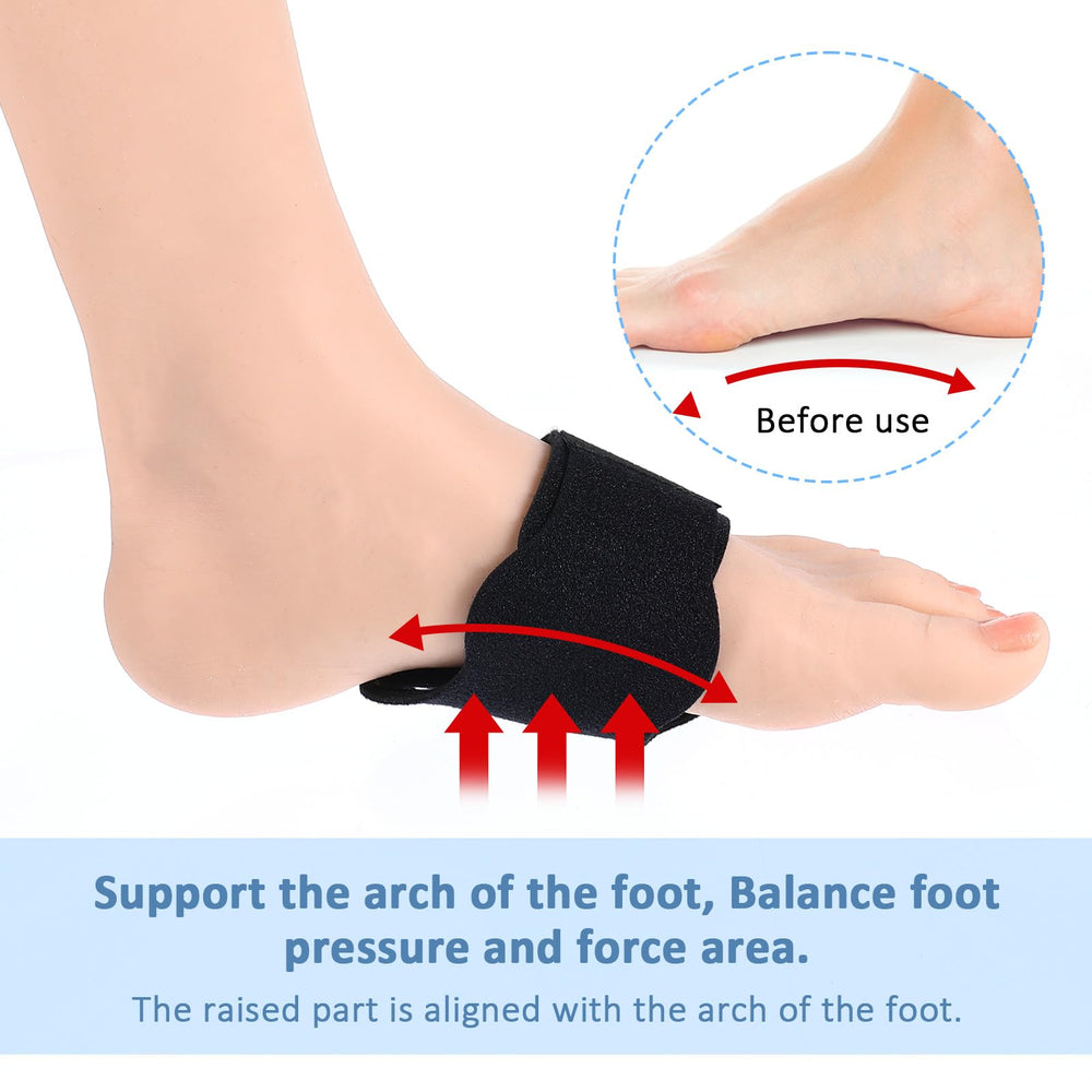 Kifmurase arch-support sleeve two-pack shown in pack.