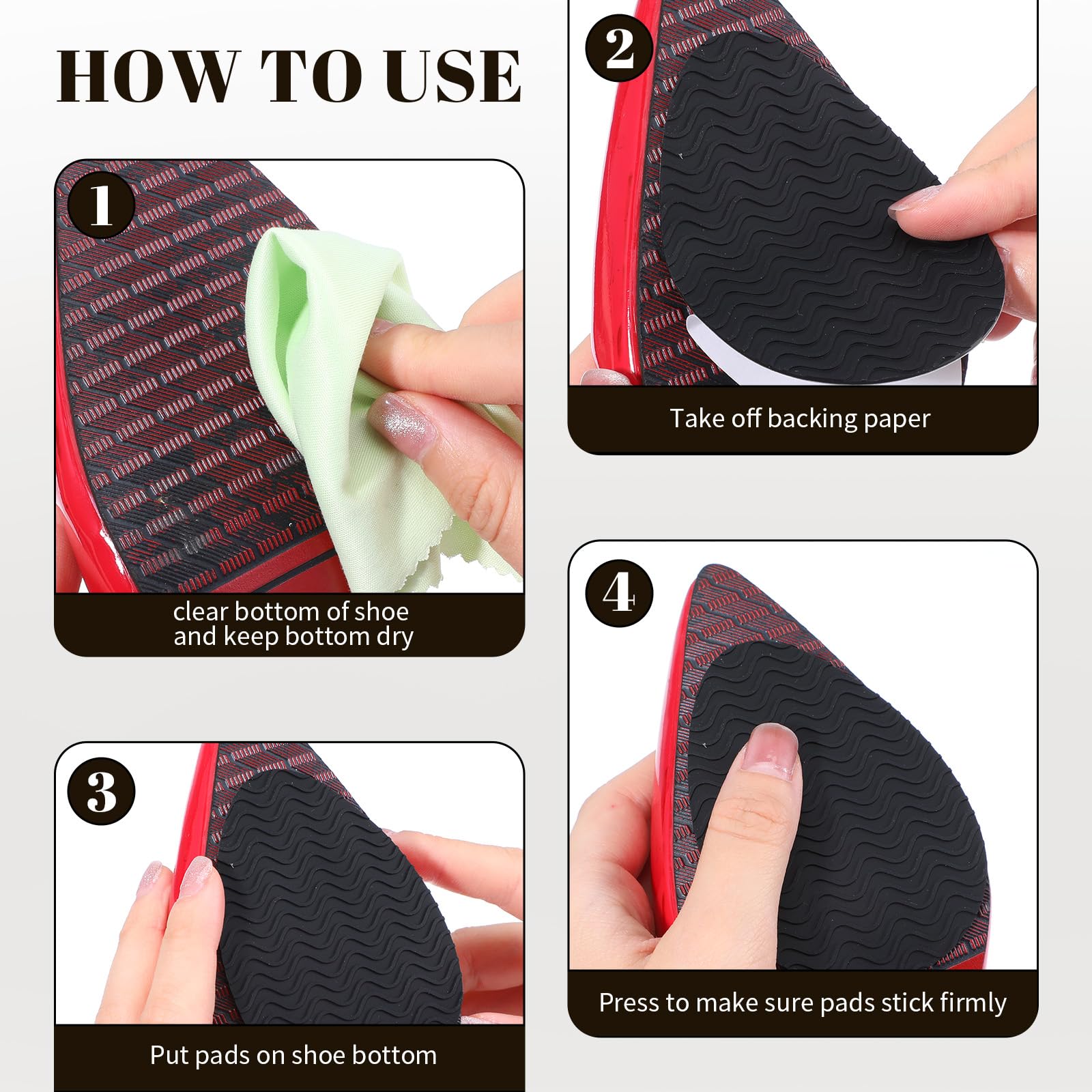 Kifmurase noise-reduction pad keeps leather shoes quieter in busy spaces.