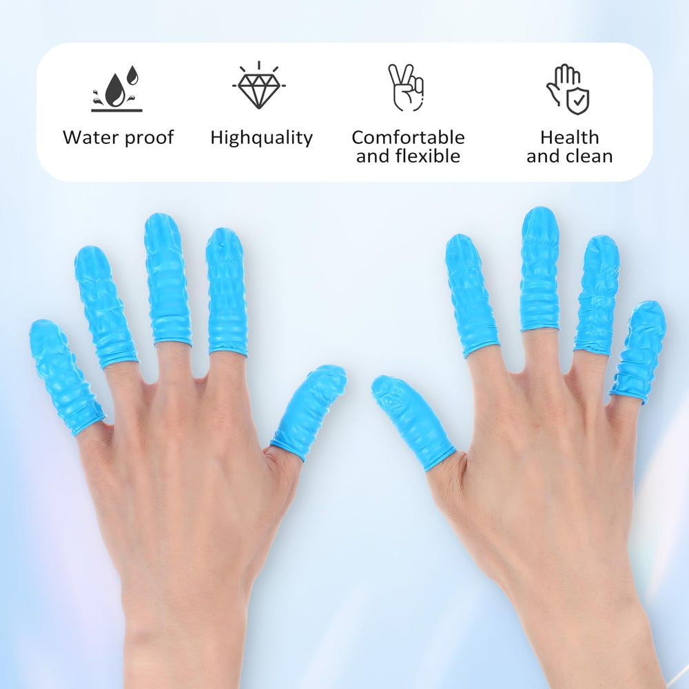 Kifmurase non-allergenic nitrile blue finger cots