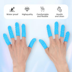 Kifmurase non-allergenic nitrile blue finger cots