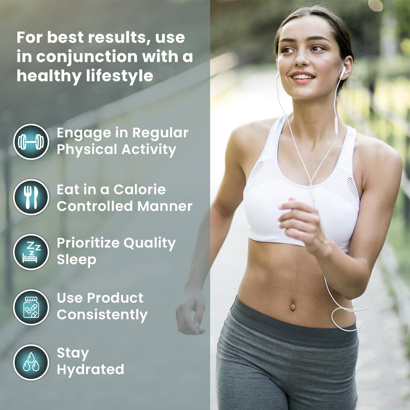 KIMAZO metabolism-boosting ingredients scene suggests enhanced fat-burning potential.