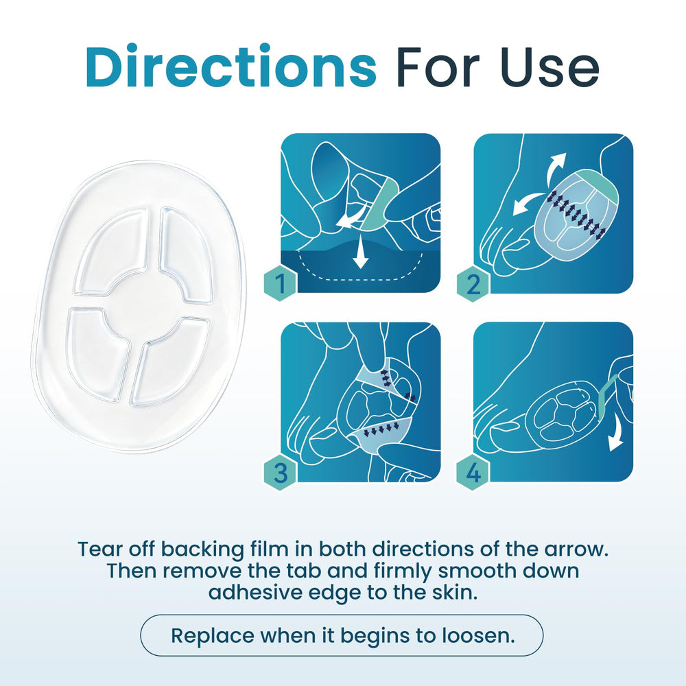 Kimihome 12-pack bunion cushions provide ready replacements for daily use