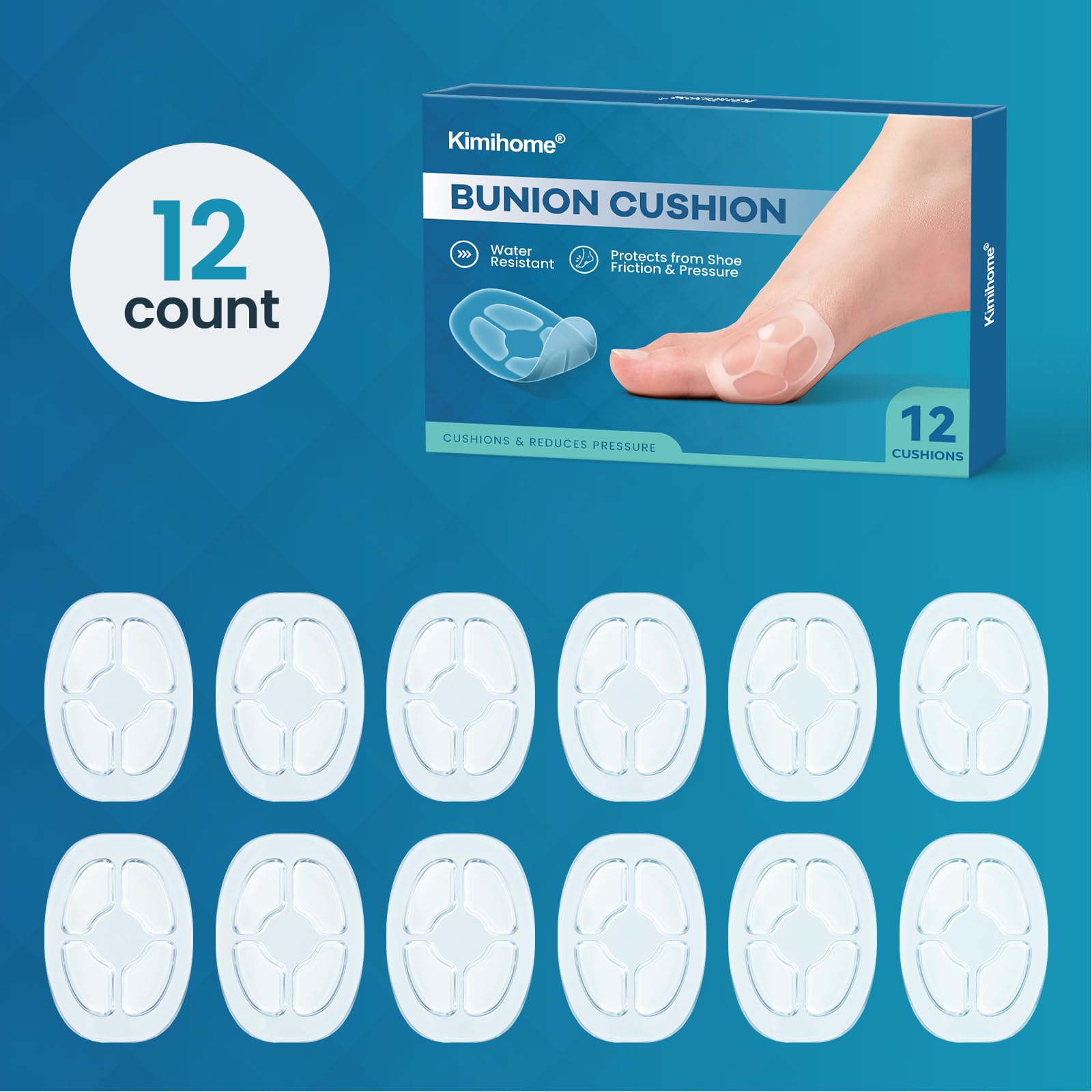 Kimihome hydrogel cushions ideal for travel and daily routines