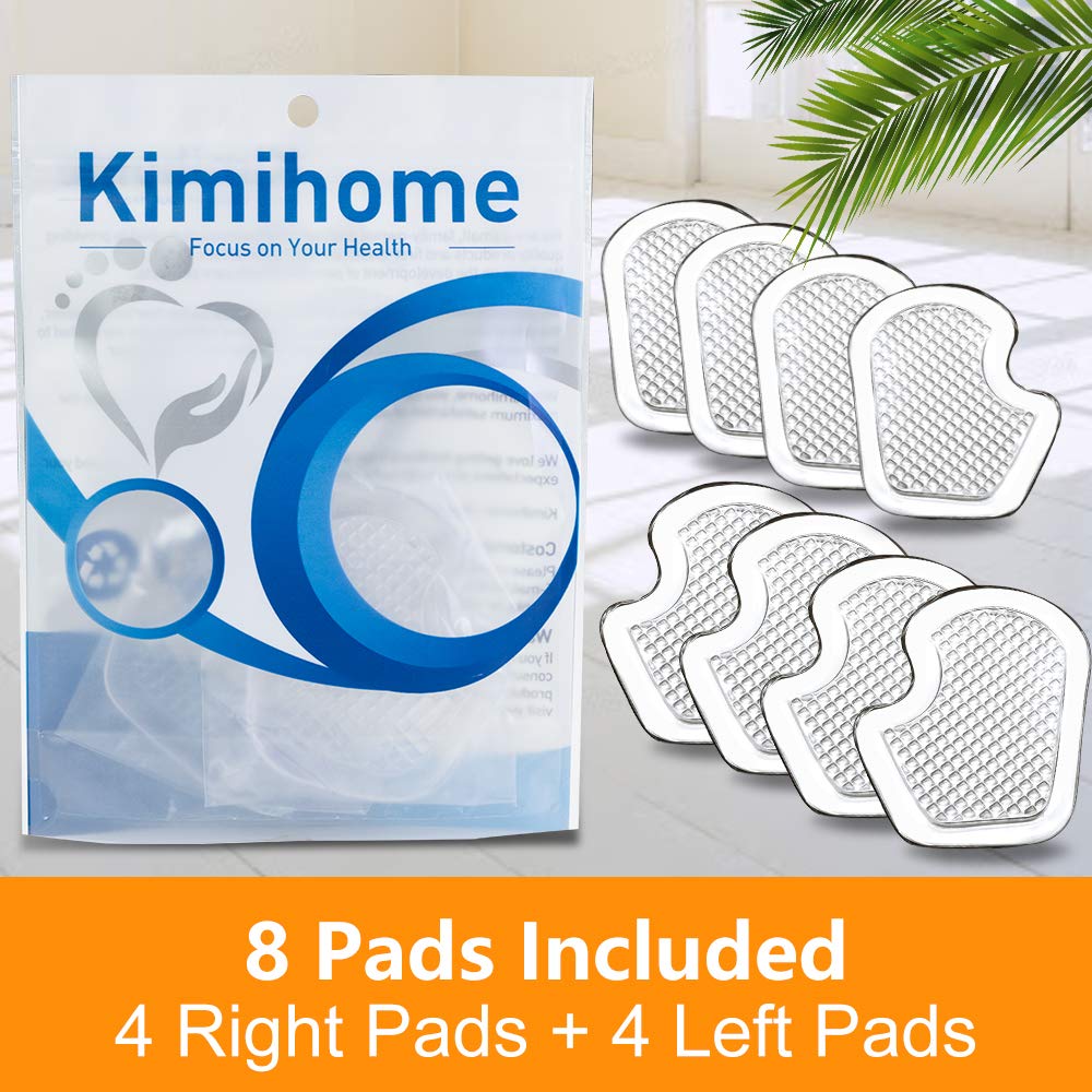 Kimihome metatarsal pads relieve sesamoid impact during daily steps.